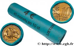 LITHUANIA Rouleau 40 x 10 Cent CHEVALIER VYTIS 2015 Vilnius