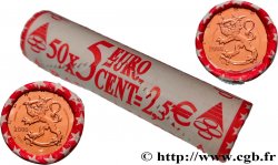 FINLANDE Rouleau 50 x 5 Cent LION HÉRALDIQUE 2008 Vanda