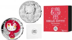 FRANKREICH BELLE EPREUVE 10 Euro HELLO KITTY JAPON 2024 Pessac - Monnaie de Paris