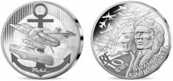 FRANCE BELLE EPREUVE 10 Euro RAFALE M 2022 BE