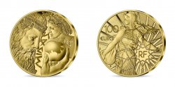 FRANCIA BELLE EPREUVE 100 Euro (or 1/2 oz) SEMEUSE - LE ROI MIDAS 2023 Pessac - Monnaie de Paris Pessac - Monnaie de Paris
