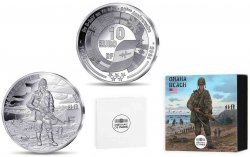FRANCE BELLE EPREUVE 10 Euro OMAHA BEACH 2024 Pessac - Monnaie de Paris