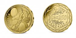 FRANKREICH 250 Euro OBÉLIX 2022 Pessac - Monnaie de Paris