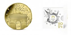 FRANKREICH 250 Euro MASCOTTE ARC DE TRIOMPHE (or) 2024 Pessac - Monnaie de Paris