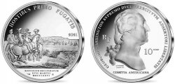 FRANCIA BELLE EPREUVE 10 Euro WASHINGTON ET LE SIÈGE DE BOSTON 2021 Pessac - Monnaie de Paris Pessac - Monnaie de Paris