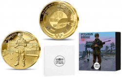 FRANCIA BELLE EPREUVE 50 Euro (or 1/4 oz) PEGASUS BRIDGE 2024 Pessac - Monnaie de Paris