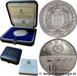 SAINT-MARIN Belle Epreuve 10 Euro PONT DE TIBERE 2014 Saint-Marin