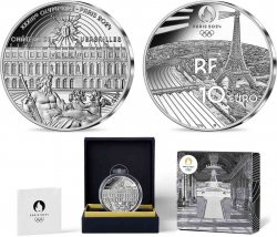 FRANKREICH BELLE EPREUVE 10 Euro JO PARIS 2024 - CHÂTEAU DE VERSAILLES 2023 Pessac - Monnaie de Paris