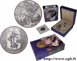 FRANCE Belle Épreuve 10 Euro LA SEMEUSE - LE FRANC GERMINAL 2019 Pessac - Monnaie de Paris