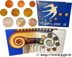 GREECE SÉRIE Euro BRILLANT UNIVERSEL  2003 Athènes
