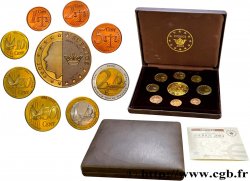 SUÈDE Série 9 médailles, Essai Euros fantaisies 2003 