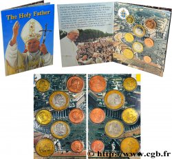 VATICAN ET ÉTATS PONTIFICAUX Série 8 médailles, Essai Euros fantaisies 2004 