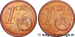 BANQUE CENTRALE EUROPEENNE 1 Cent Euro biface - double face commune n.d. SUP