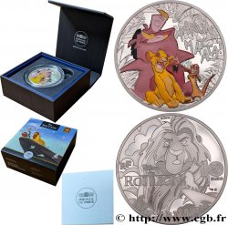 FRANCE BELLE EPREUVE 10 Euro LE ROI LION 30e ANNIVERSAIRE colorisé 2024 Pessac - Monnaie de Paris