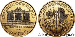 GOLD-, PALLADIUM- UND PLATIN-INVESTITIONEN 1/25 Oz - 4 Euro LE PHILARMONIQUE DE VIENNE 2019 Vienne