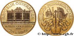 GOLD-, PALLADIUM- UND PLATIN-INVESTITIONEN 1/4 Oz - 25 Euro LE PHILARMONIQUE DE VIENNE 2021 Vienne