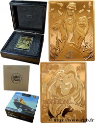 FRANCE BELLE EPREUVE 1 oz - 200 Euro LE ROI LION 30e ANNIVERSAIRE 2024 Pessac - Monnaie de Paris