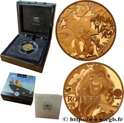 FRANCE BELLE EPREUVE 1/4 oz - 50 Euro LE ROI LION 30e ANNIVERSAIRE 2024 Pessac - Monnaie de Paris