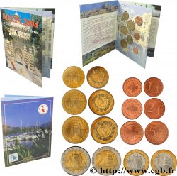 MALTE Série 8 médailles, Essai Euros fantaisies 2004 