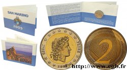 SAINT-MARIN 2 Euro, Essai Euros fantaisies 2005 