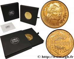 GOLD-, PALLADIUM- UND PLATIN-INVESTITIONEN 5000 Euro MARIANNE - FRATERNITÉ (or) 2019 Pessac - Monnaie de Paris