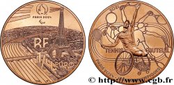 FRANKREICH 1/4 Euro PARIS 2024 TENNIS FAUTEUIL 2021 Pessac - Monnaie de Paris