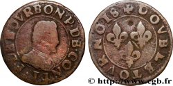 PRINCIPALITY OF CHATEAU-REGNAULT - FRANCIS OF BOURBON-CONTI Double tournois, type 18