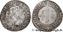 LORRAINE - DUCHÉ DE BAR - RENÉ Ier D ANJOU  Gros d argent de Saint-Mihiel