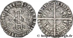 HAINAUT - COMTÉ DE HAINAUT - GUILLAUME Ier Obole blanche (penan) ou tiers de gros SUP