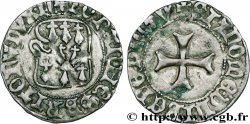 BRETAGNE - DUCHÉ DE BRETAGNE - JEAN V  Blanc à la targe TTB