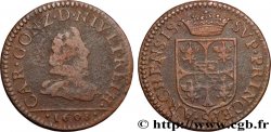ARDENNES - PRINCIPAUTY OF ARCHES-CHARLEVILLE - CHARLES I OF GONZAGUE Liard, type 2B