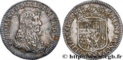 LORRAINE - DUCHÉ DE LORRAINE - CHARLES IV Demi-teston