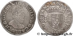 LORRAINE - DUCHÉ DE LORRAINE - CHARLES III LE GRAND DUC Teston, buste vieilli, col plat