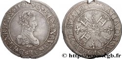 NAVARRE-BÉARN - HENRI III DE NAVARRE, II DE BÉARN Franc TTB+