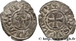 PAPAL STATES - COMTAT-VENAISSIN - JOHN XXII (Jacques Arnaud d&nbsp;Euse) Denier VF