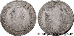 NAVARRE-BÉARN - HENRI III DE NAVARRE, II DE BÉARN Teston