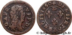 DOMBES - PRINCIPALITY OF DOMBES - GASTON OF ORLEANS Denier tournois, type 9