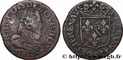 PRINCIPAUTY OF CHATEAU-REGNAULT - FRANCOIS OF BOURBON-CONTI Liard, troisième effigie, buste avec col fraisé