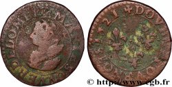 PRINCIPAUTY OF DOMBES - MARIE OF BOURBON-MONTPENSIER Double tournois