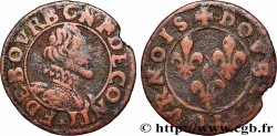 PRINCIPAUTY OF CHATEAU-REGNAULT - FRANCOIS OF BOURBON-CONTI Double tournois, type 14, buste A
