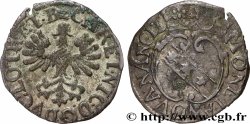 LORRAINE - DUCHÉ DE LORRAINE - CHARLES IV ET NICOLE Denier ou demi-gros