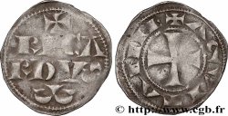 AQUITAINE - DUCHY OF AQUITAINE - RICHARD LIONHEART Denier, 1er type
