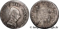 NAVARRE-BEARN - JEANNE OF ALBRET Teston