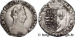 KINGDOM OF NAVARRE - HENRY III Demi-franc