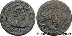 PRINCIPAUTY OF CHATEAU-REGNAULT - FRANCOIS OF BOURBON-CONTI Double tournois, type 18