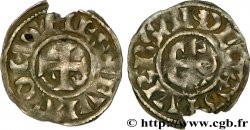 ANJOU - COMTÉ D&nbsp;ANJOU - HENRI II PLANTAGENÊT ET RICHARD CŒUR DE LION Denier