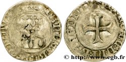 BRETAGNE - DUCHÉ DE BRETAGNE - JEAN V  Blanc à la targe XF