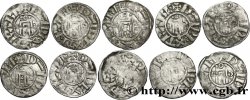 ORLÉANAIS - ÉVÊCHÉ D&nbsp;ORLÉANS ET AU NOM D&nbsp;HUGUES DE FRANCE Deniers (lot de 10) lot