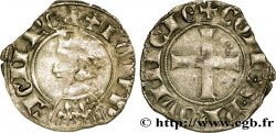PROVENCE - COMTÉ DE PROVENCE - ROBERT D&nbsp;ANJOU Double denier coronat ou coronat réforciat TB+