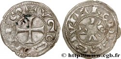LANGUEDOC - COUNTY OF RODEZ - HUGH II AND HUGH III Denier XF
